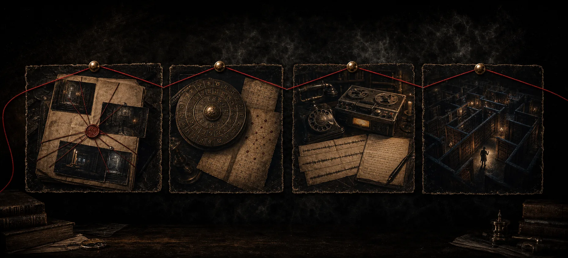 The investigation continues: a 3D space, audio recordings, a cipher and the evidence you have gathered